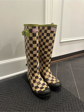 Hunter | Shoes | Vintage Hunter Tall Rain Boots Made In Scotland